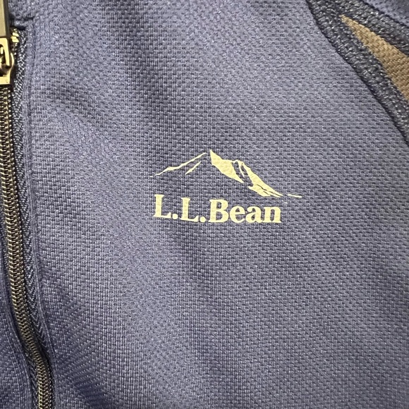 L.L. Bean Quarter-Zip Performance Long Sleeve Pullover Shirt - Picture 5 of 7